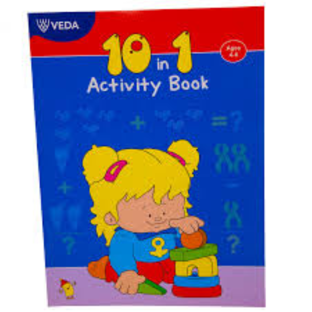 VEDA 10 IN 1 ACTIVITY BOOK 03CHB4001